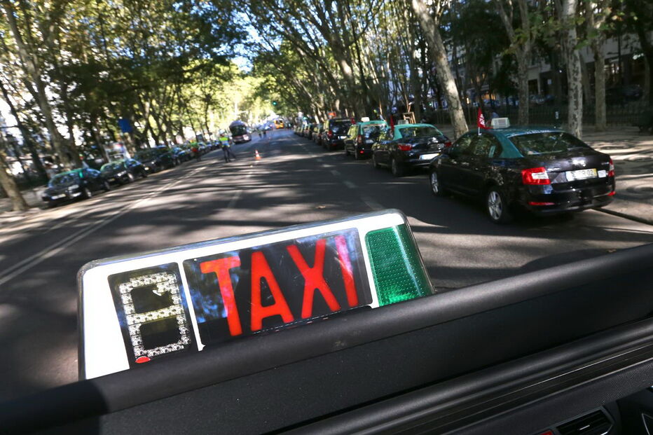 Táxi em Lisboa