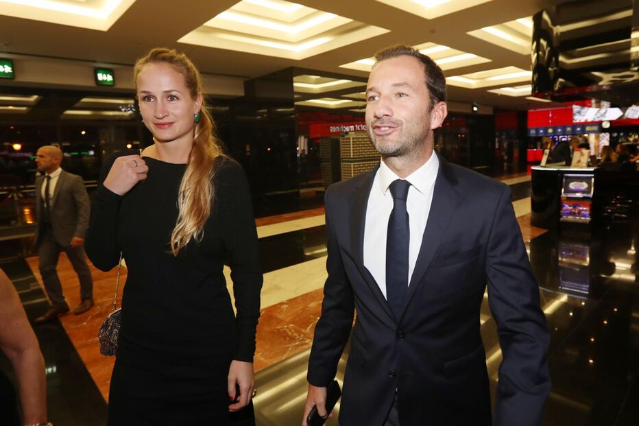 Frederico Varandas e Katarina Larsson