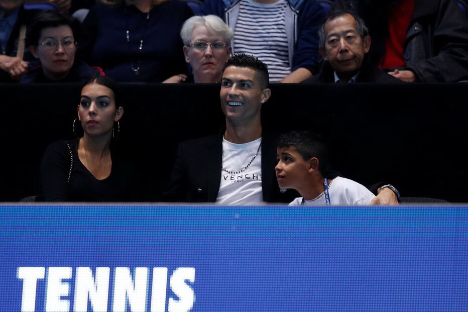 Ronaldo e companhia assistem a jogo de ténis das ATP Finals em Londres