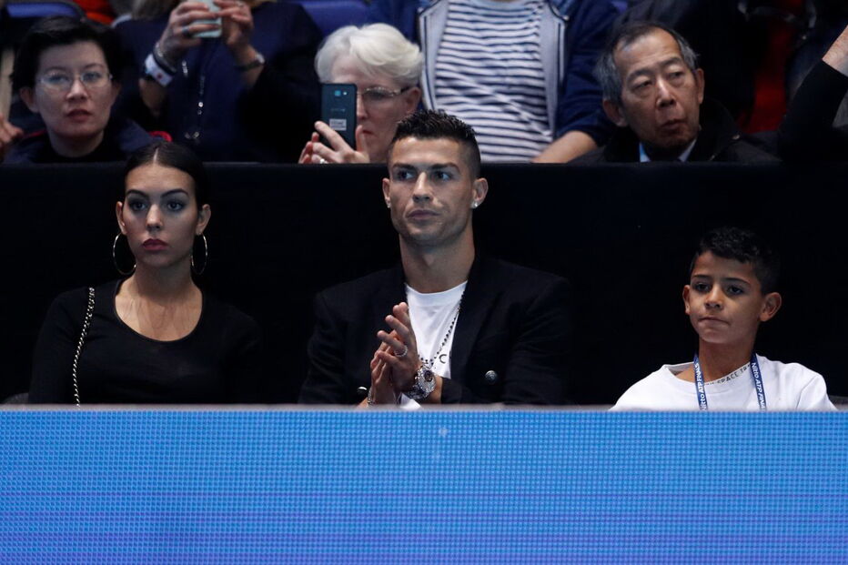 Ronaldo e companhia assistem a jogo de ténis das ATP Finals em Londres