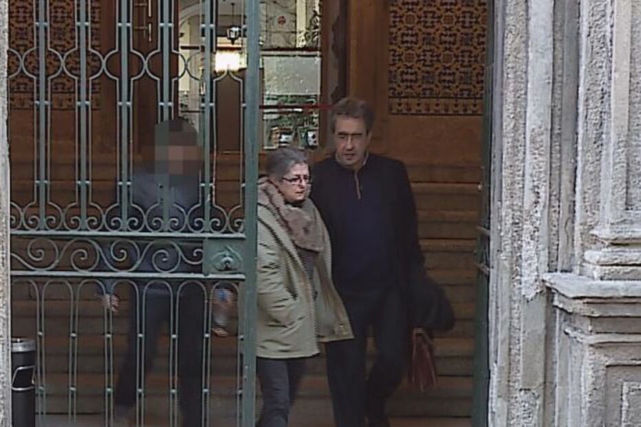 Ana Cristina Sousa à saída do Tribunal