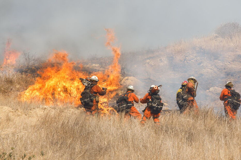 As imagens da destruição dos fogos da Califórnia