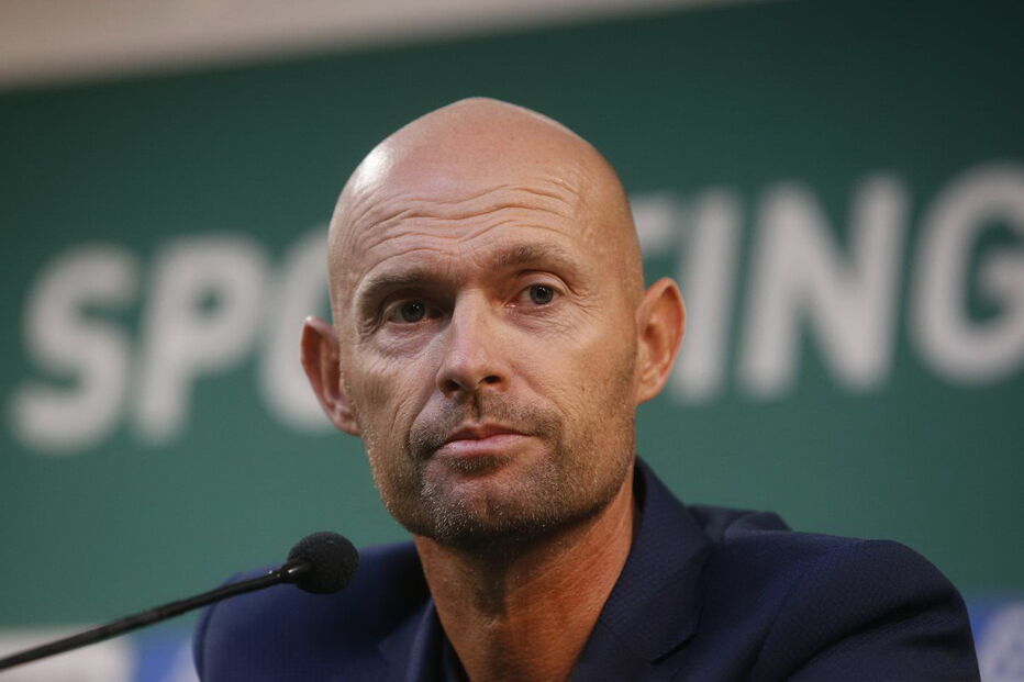 Marcel Keizer, treinador do Sporting