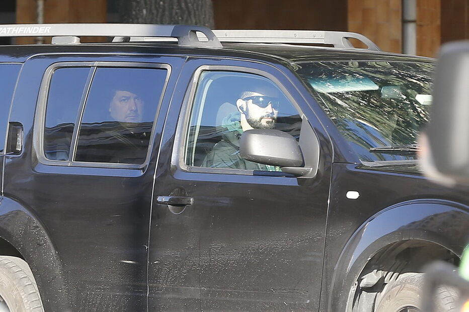 As imagens de Bruno de Carvalho e Mustafá na chegada ao Tribunal do Barreiro