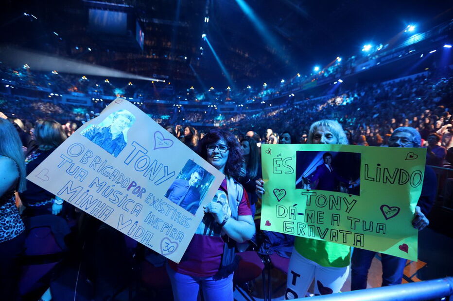 Tony Carreira despede-se dos fãs