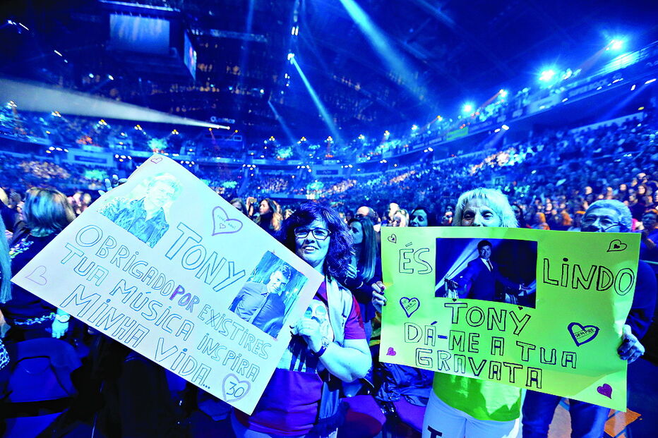 Concerto de despedida de Tony Carreira