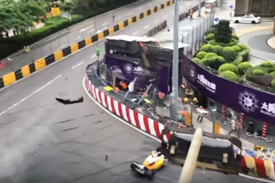Cinco feridos em acidente com piloto alemã de 17 anos na corrida de Fórmula 3 em Macau