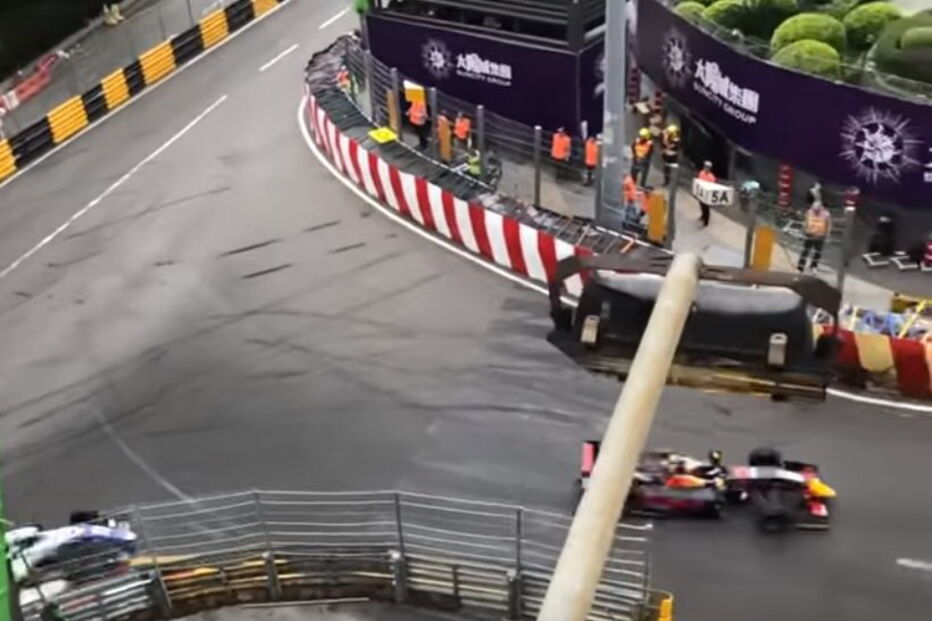 Cinco feridos em acidente com piloto alemã de 17 anos na corrida de Fórmula 3 em Macau