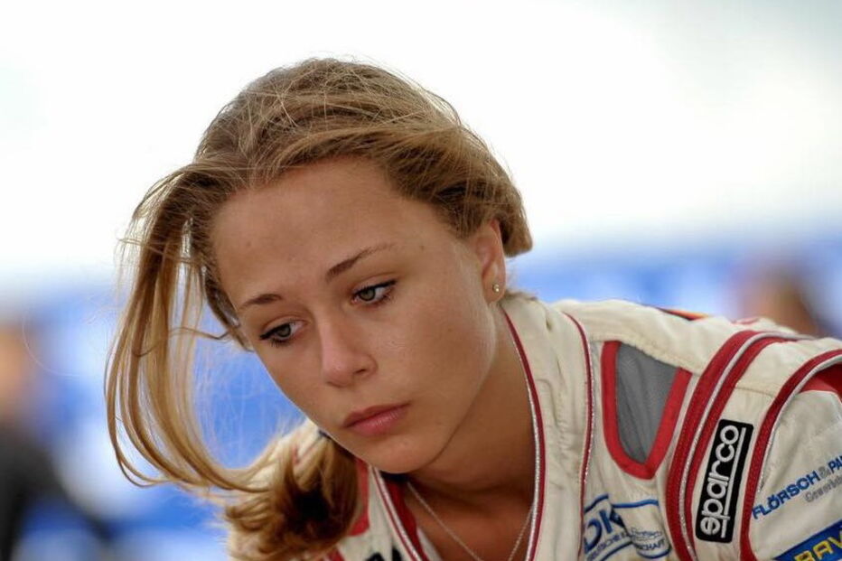 A piloto alemã Sophia Floersh