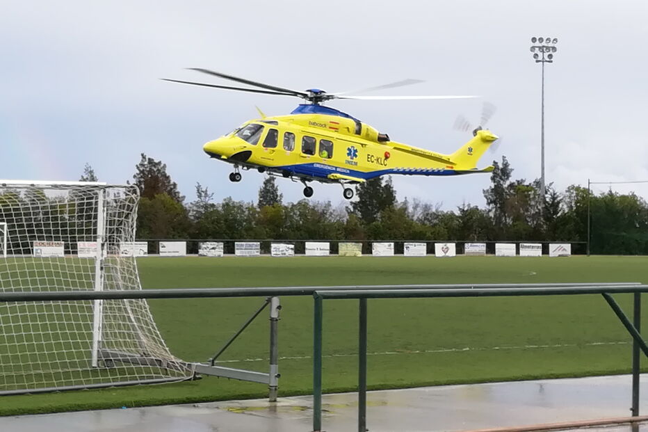Homem em estado grave em despiste de moto em Almodôvar