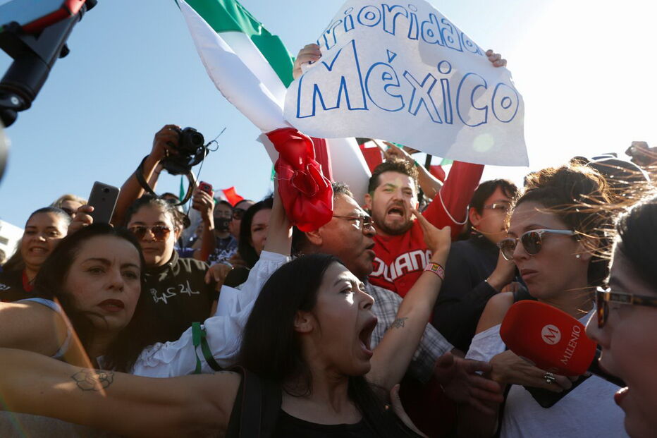 Moradores de Tijuana estão contra ‘invasão’ de migrantes a caminho dos EUA
