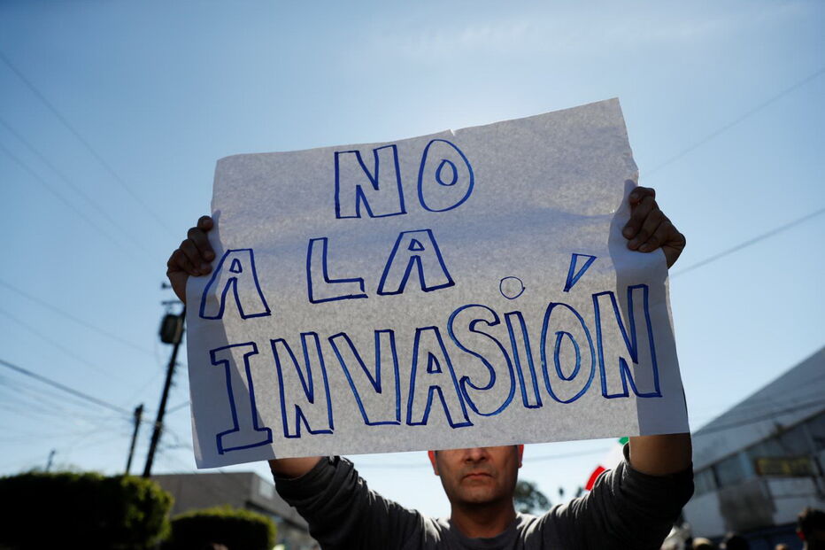 Moradores de Tijuana estão contra ‘invasão’ de migrantes a caminho dos EUA