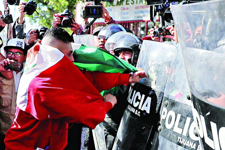 Moradores de Tijuana estão contra ‘invasão’ de migrantes a caminho dos EUA