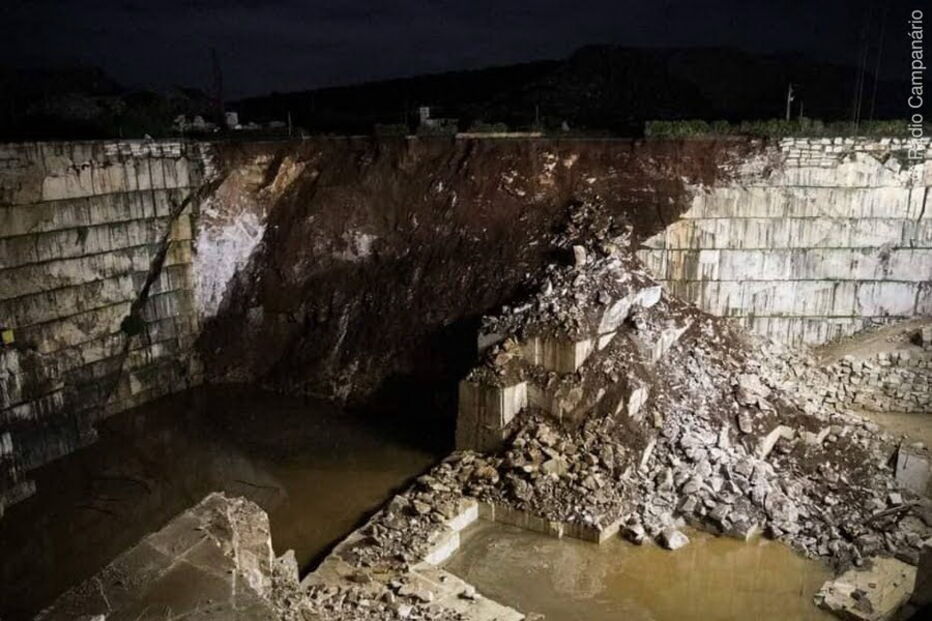 Imagens mostram buscas em Borba