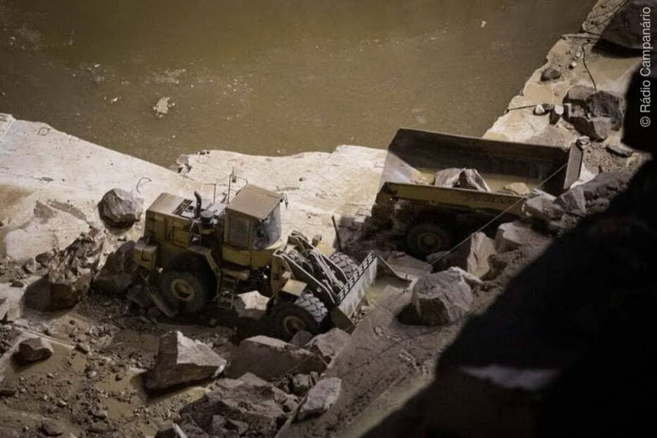 Imagens mostram buscas em Borba