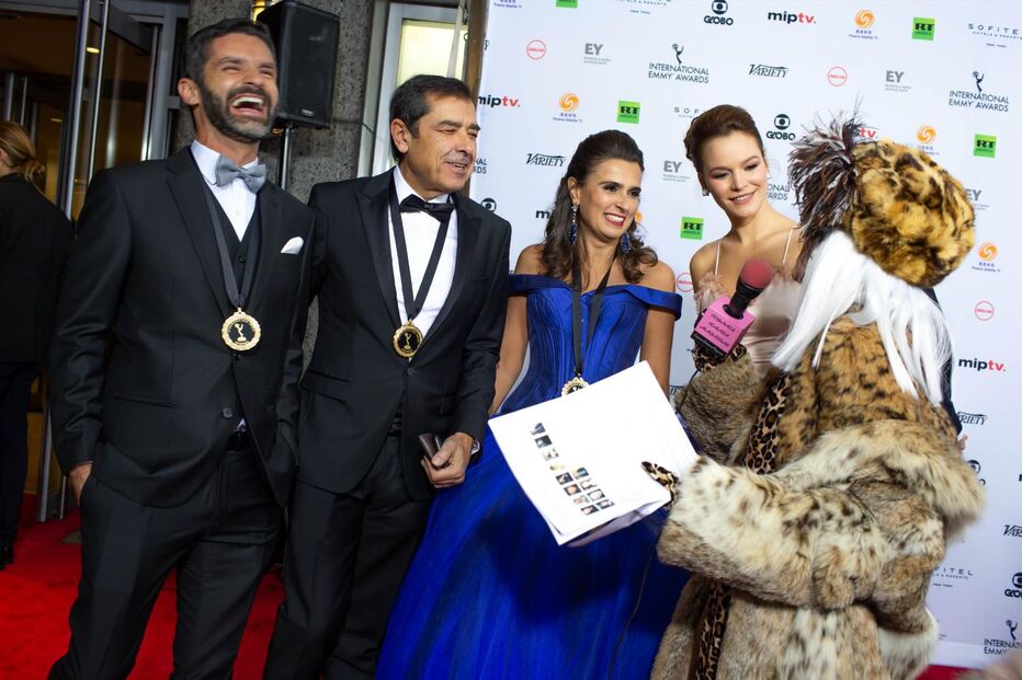 Joana de Verona foi a Nova Iorque com Moniz e autora da novela