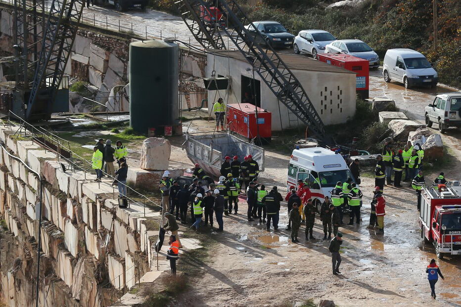 Imagens aéreas mostram tamanho da pedreira de Borba