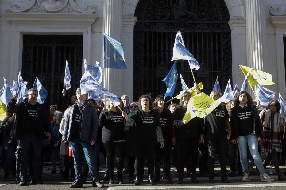 Funcionários judiciais de Braga fazem 