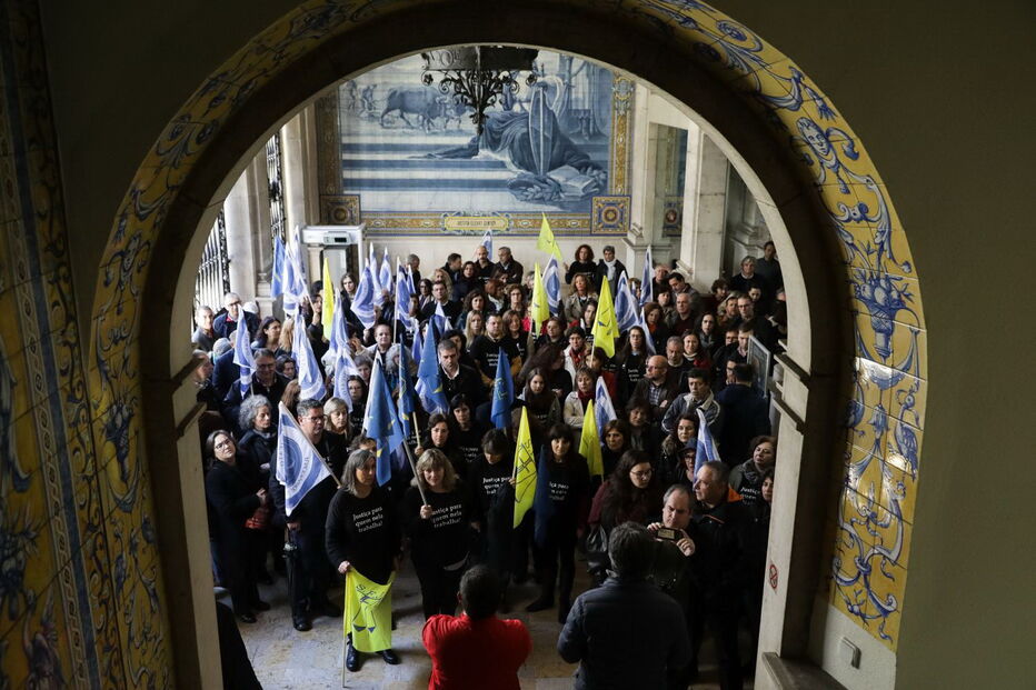 Funcionários judiciais de Braga fazem 