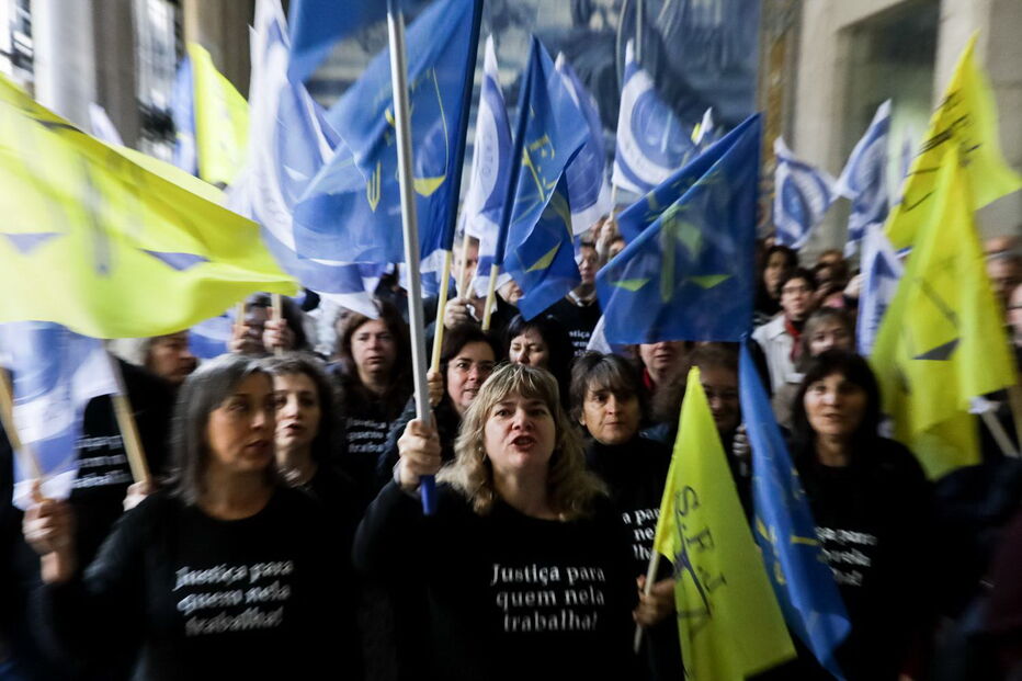 Funcionários judiciais de Braga fazem 