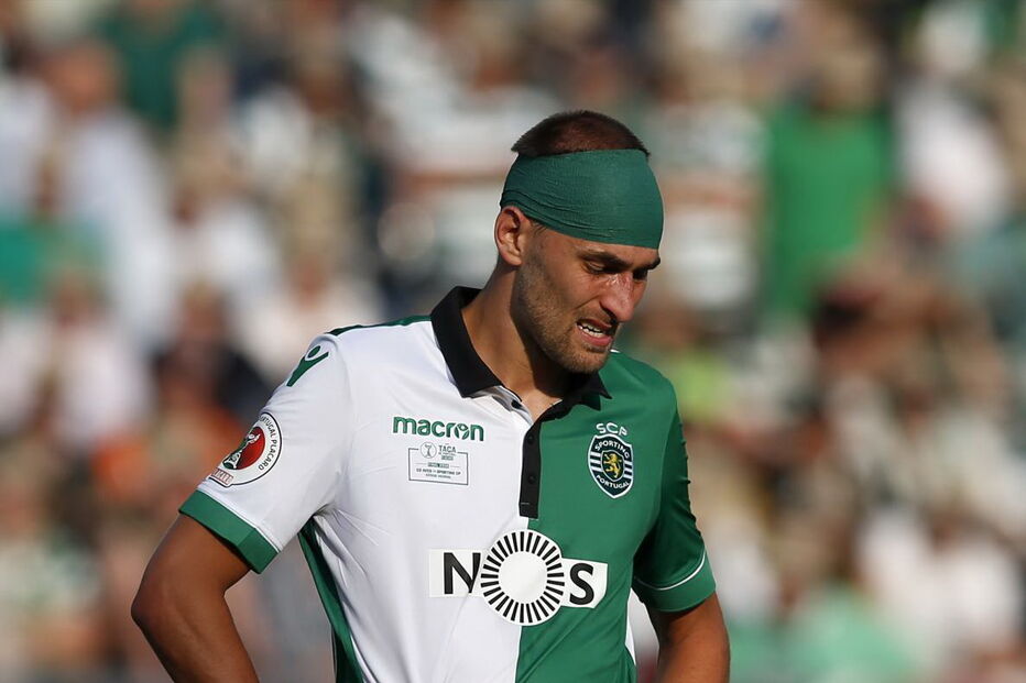 Bas Dost na derrota do Sporting na Taça de Portugal