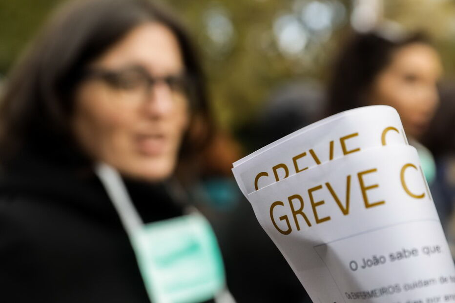Greve dos enfermeiros 