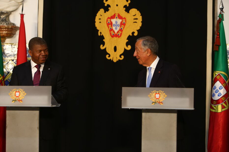 Presidente de Angola e Marcelo Rebelo de Sousa