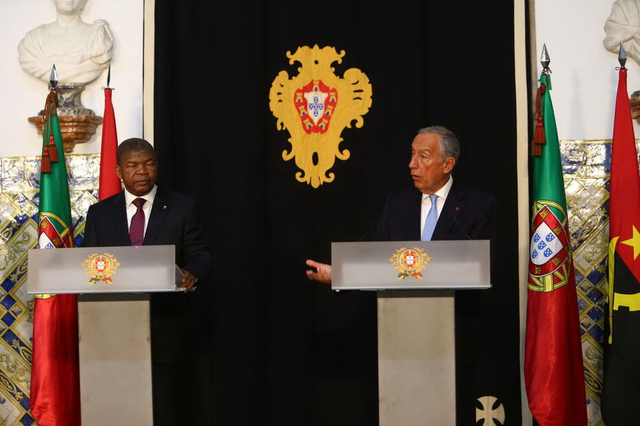 Presidente de Angola e Marcelo Rebelo de Sousa
