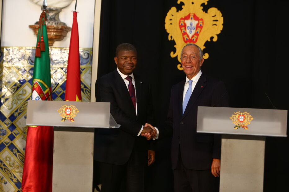 Presidente de Angola e Marcelo Rebelo de Sousa