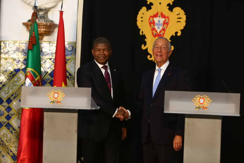 Presidente de Angola e Marcelo Rebelo de Sousa