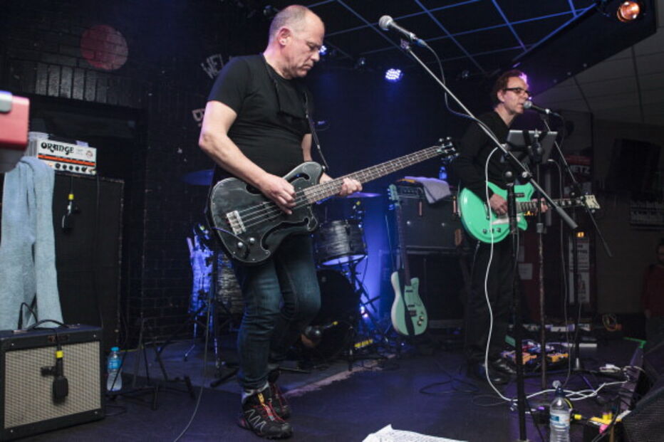 A banda britância Wire em concerto