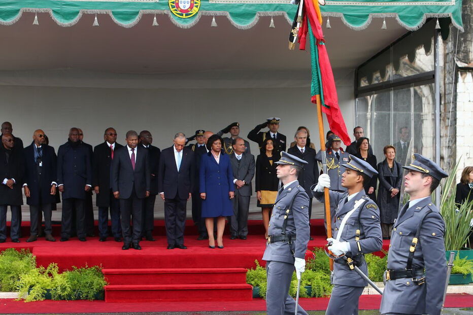 Comitiva do presidente de Angola, João Lourenço, na visita a Portugal