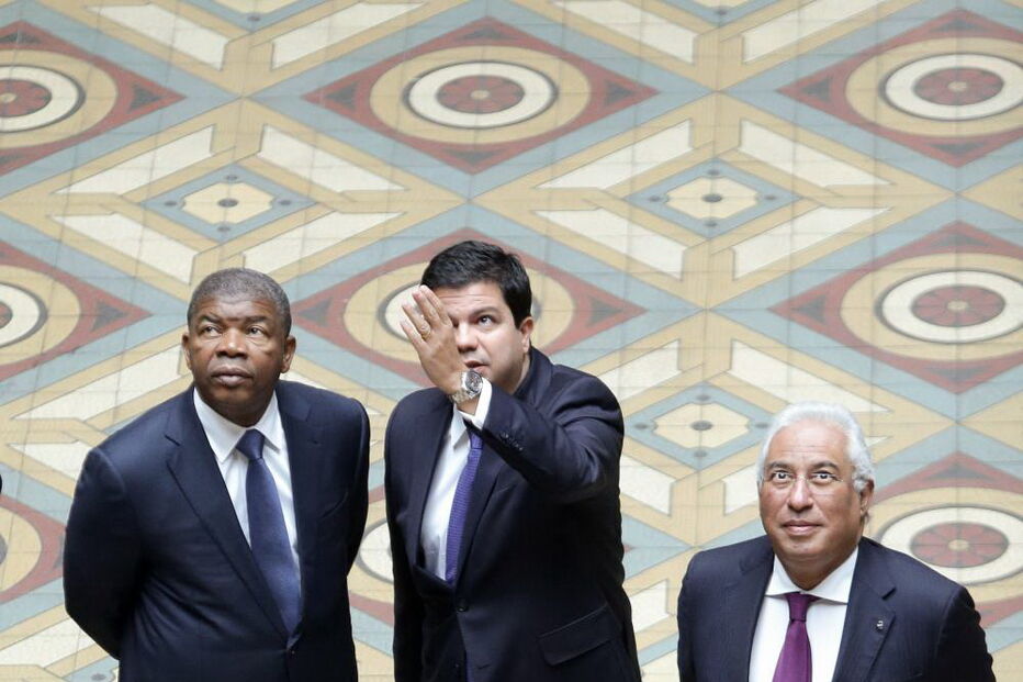 António Costa e João Lourenço no Porto