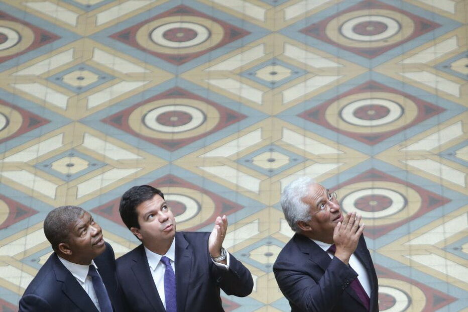 António Costa e João Lourenço no Porto