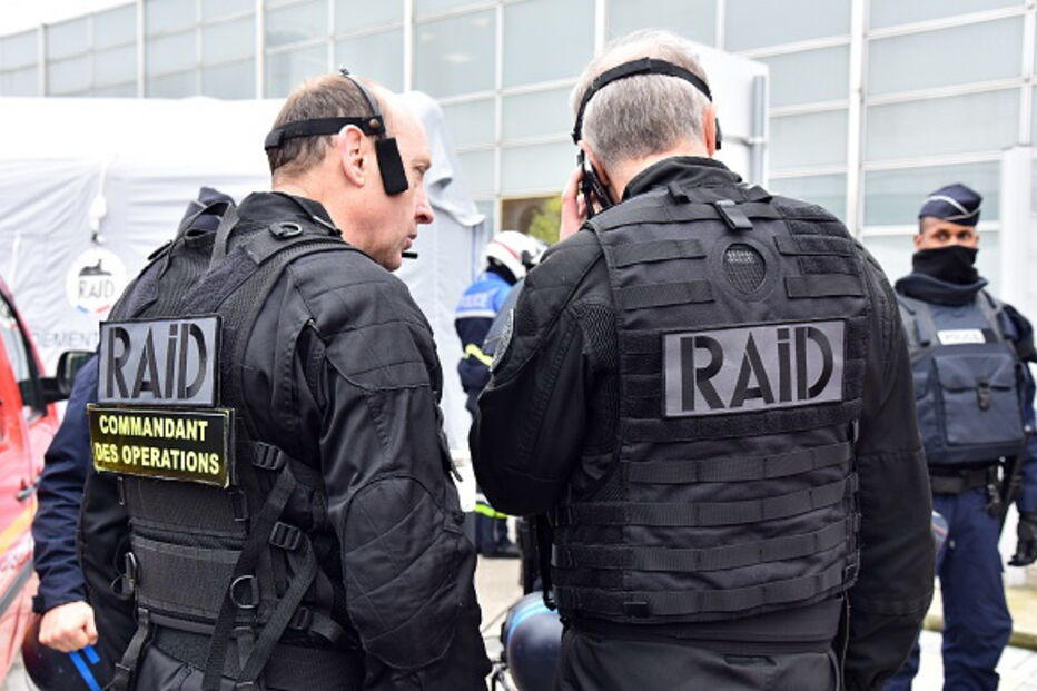 Polícia de intervenção francesa