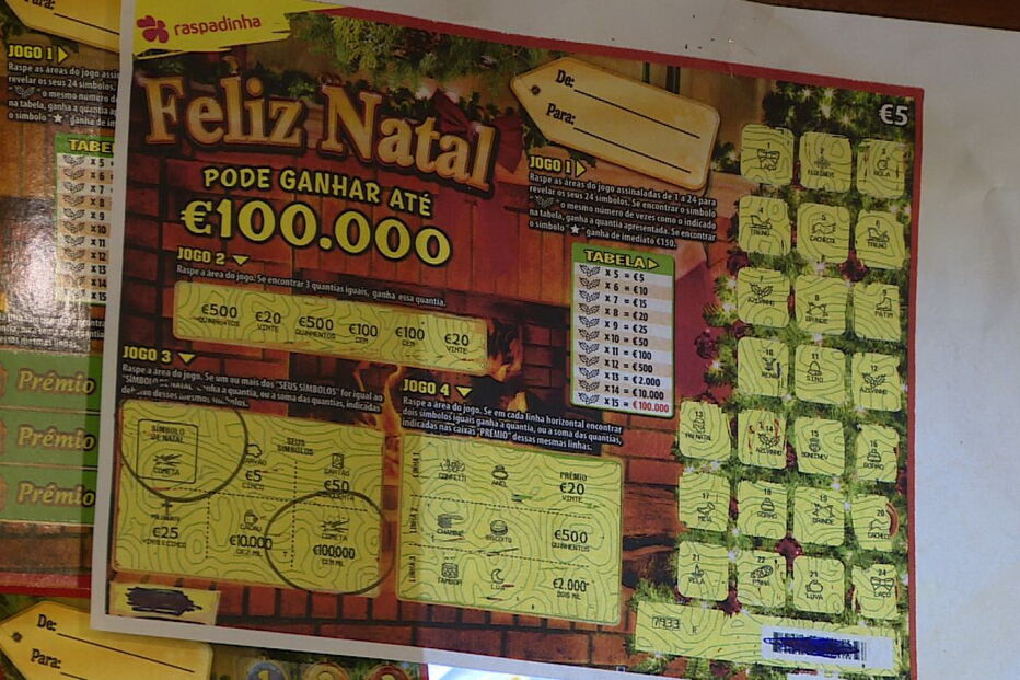  Casal ia só comprar pão e ganha 100 mil euros em raspadinha de cinco euros