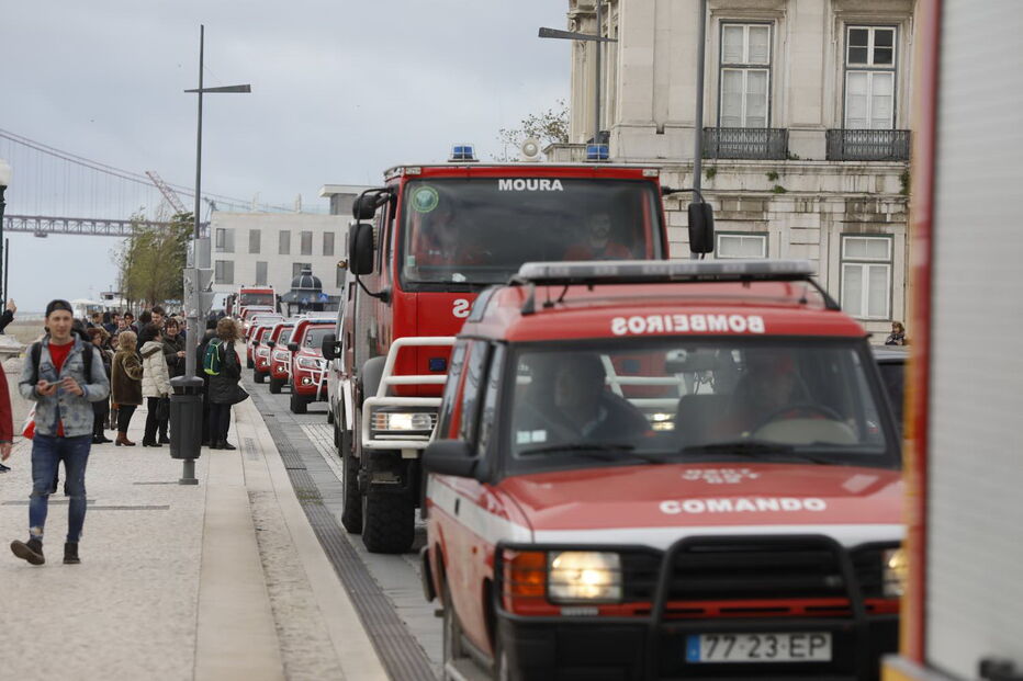Bombeiros reúnem-se em Lisboa