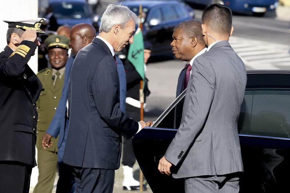 João Lourenço, presidente de Angola, em Portugal