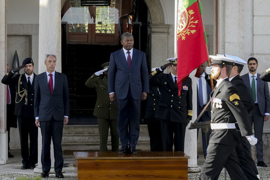 João Lourenço, presidente de Angola, em Portugal