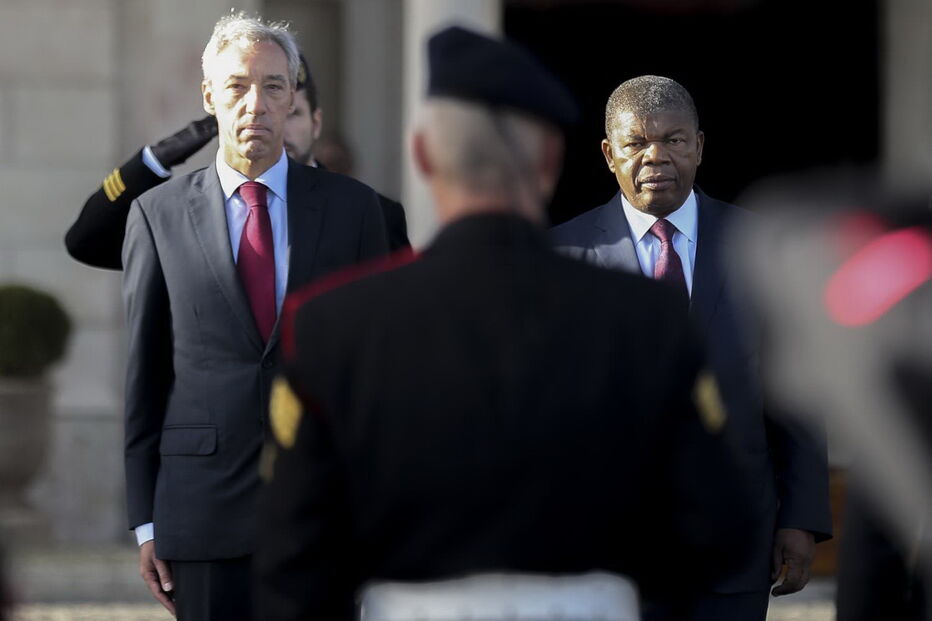 João Lourenço, presidente de Angola, em Portugal