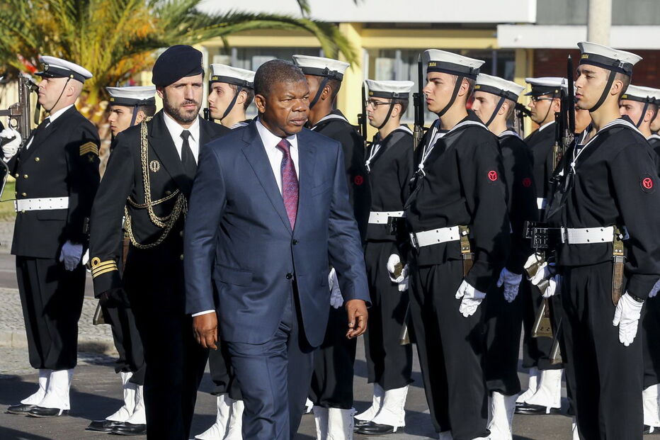 João Lourenço, presidente de Angola, em Portugal