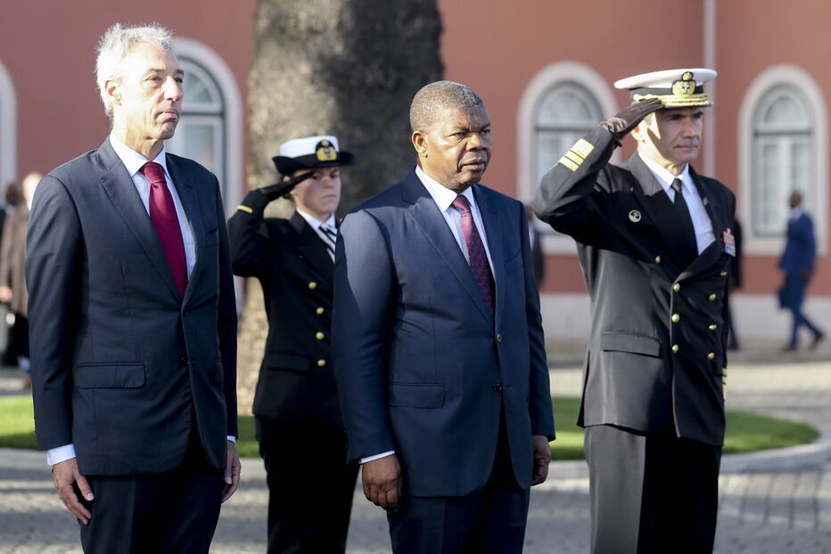 João Lourenço, presidente de Angola, em Portugal