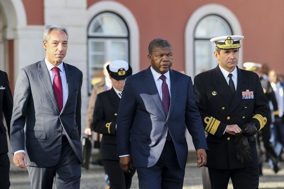 João Lourenço, presidente de Angola, em Portugal