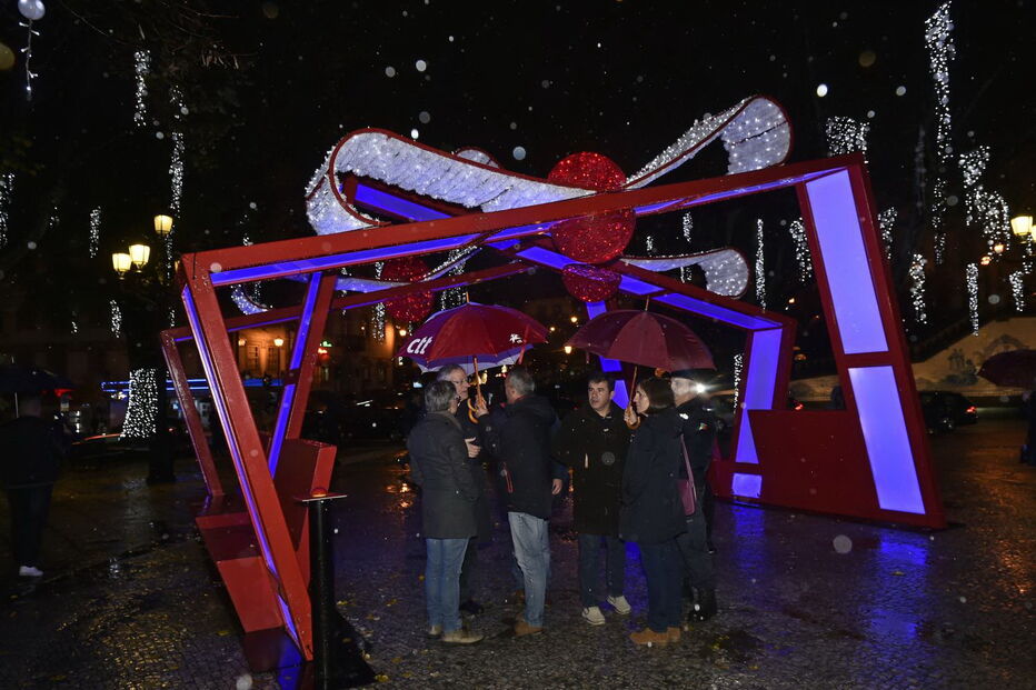 Iluminação de Natal em Viseu