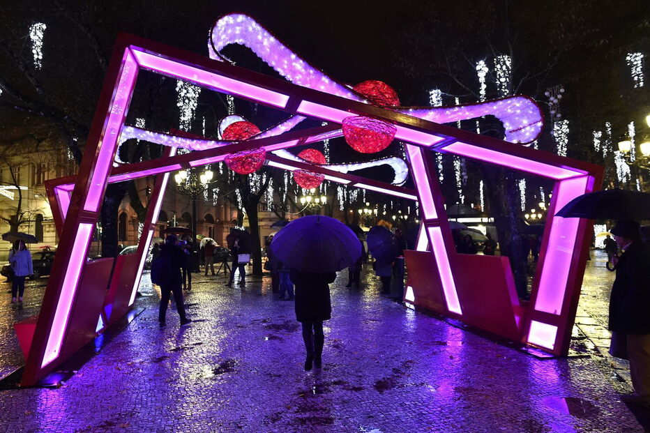 Iluminação de Natal em Viseu
