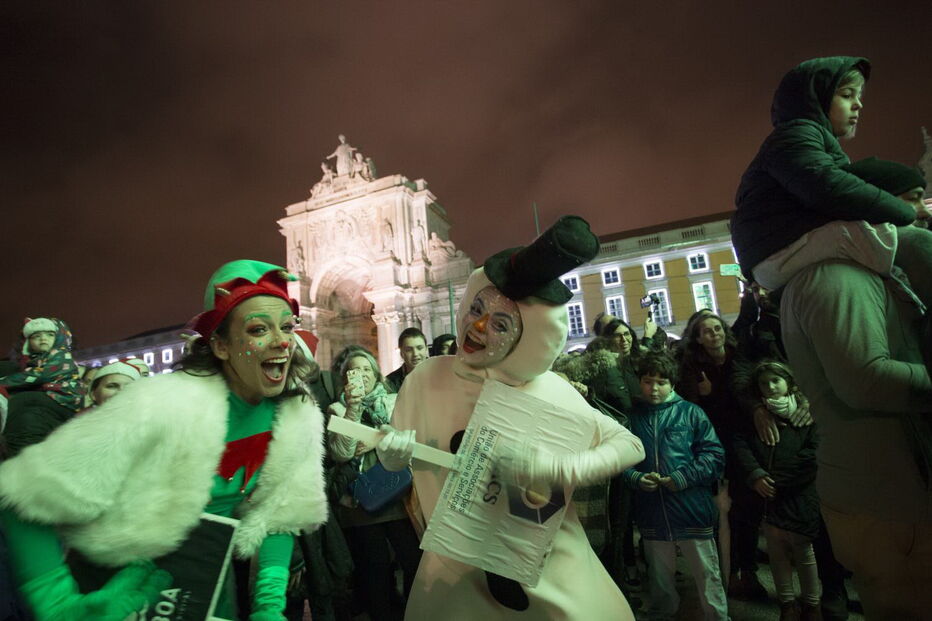 Lisboa inaugura iluminação de Natal