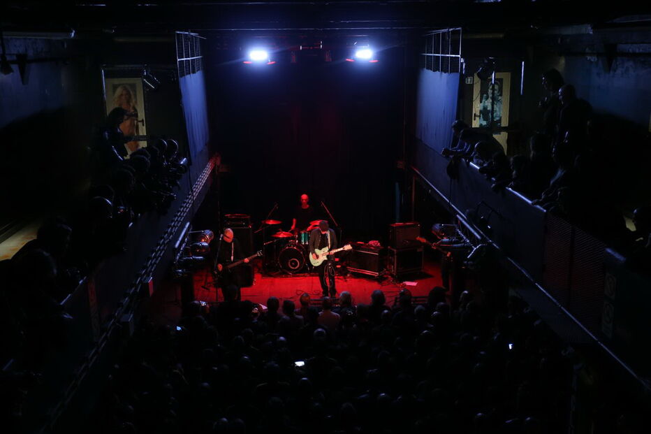 Quarteto britânico, Wire, apresentou este sábado, no RCA Club de Lisboa, o último trabalho 'Silver/Lead'.