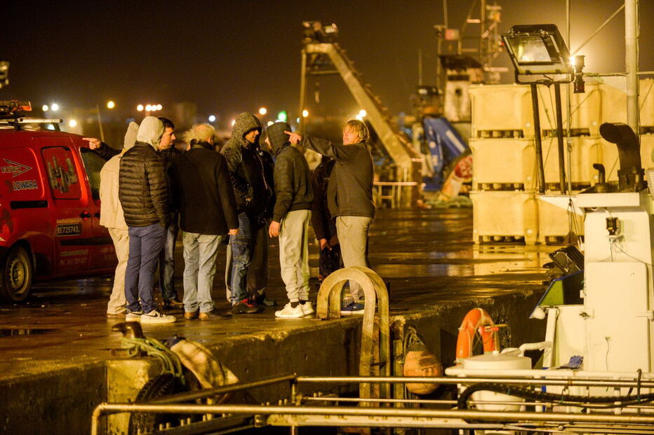 Pescadores chegaram a Peniche em segurança