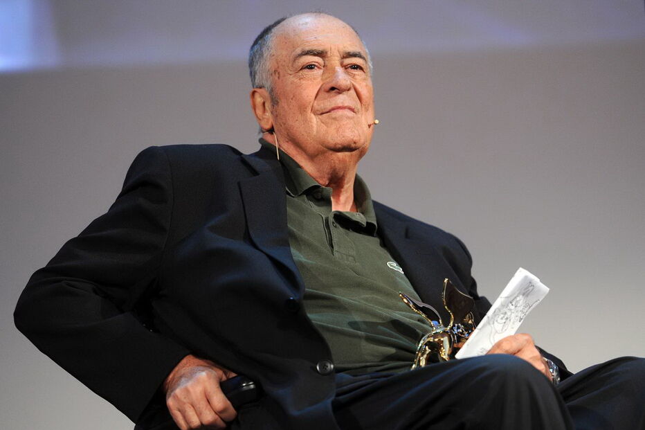  O cineasta italiano Bernardo Bertolucci