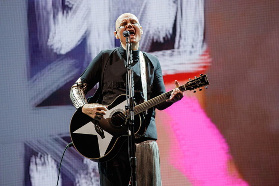 O Smashing Pumpkins ao vivo, em 2018